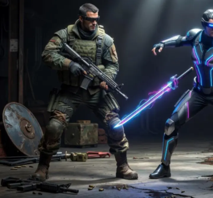 Prezentacja skinów i personalizacji wojowników w trybie multiplayer